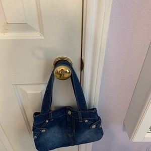 small jean purse